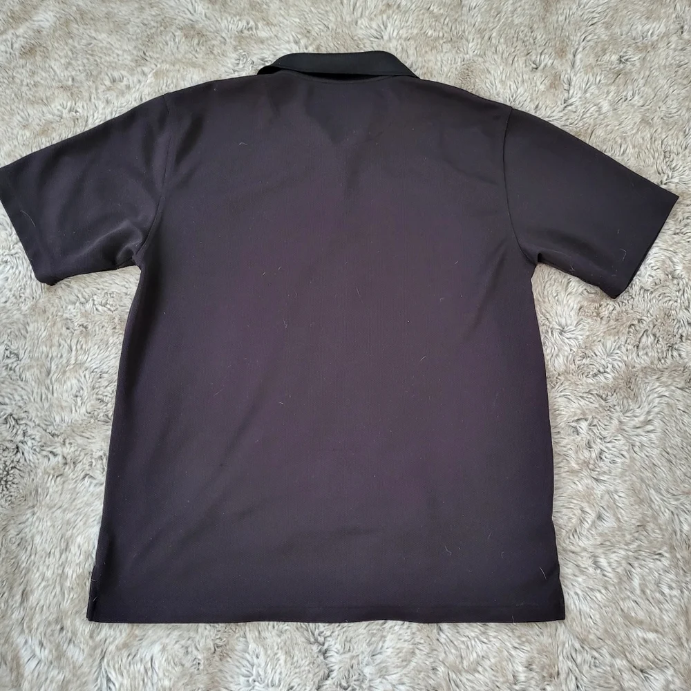 Grand Slam Men's Golf Polo Black Size XL